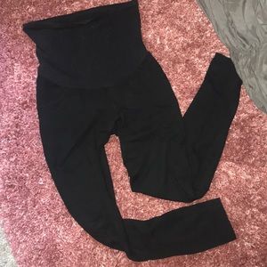 Motherhood Maternity black jeggings
